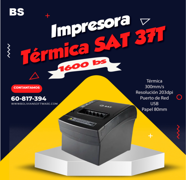 impresoras termicas | bolivian software | santa cruz bolivia
