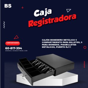 cajas registradoras de billetes y monedas