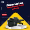 etiquetadora de precios y fechas de vencimiento