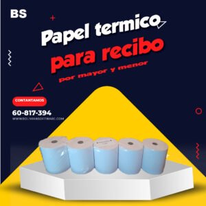 papel termico para impresoras epson sat bematech